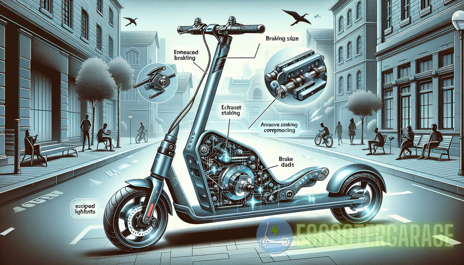 Illustration for section: 4. Enhanced Braking Systems for Increased Safety - electric upgrades