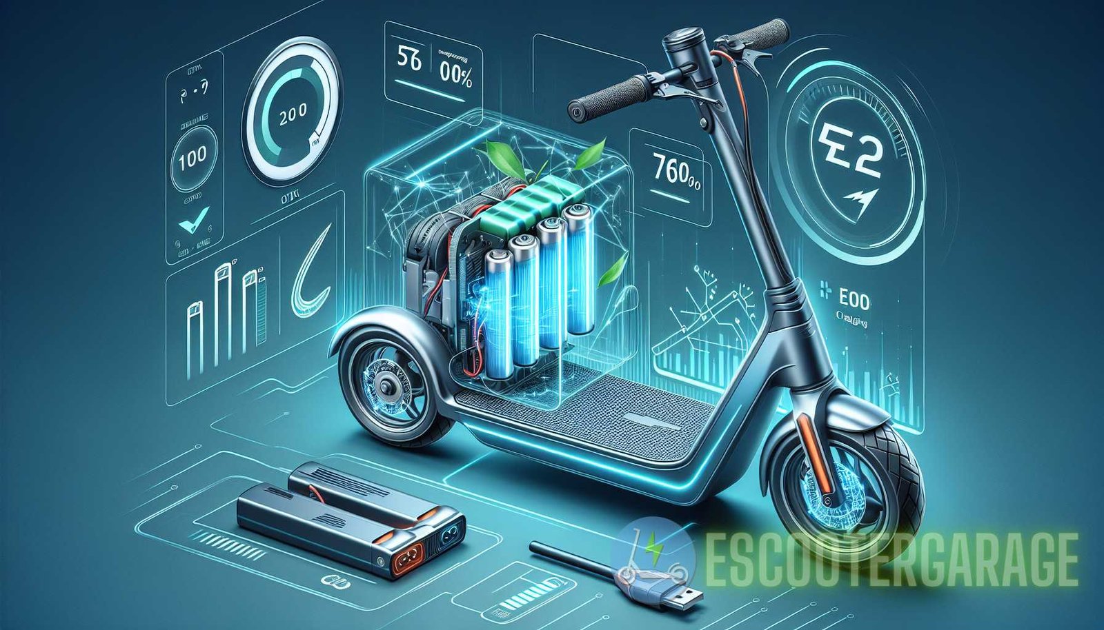 Illustration for section: Use Battery Management Systems (BMS): BMS is an electronic system that monitors and manages the char - escooter battery optimization