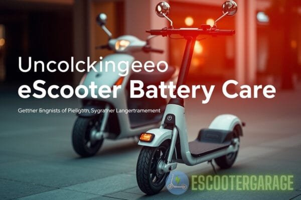 Tipps zur Pflege der E-Scooter-Batterie