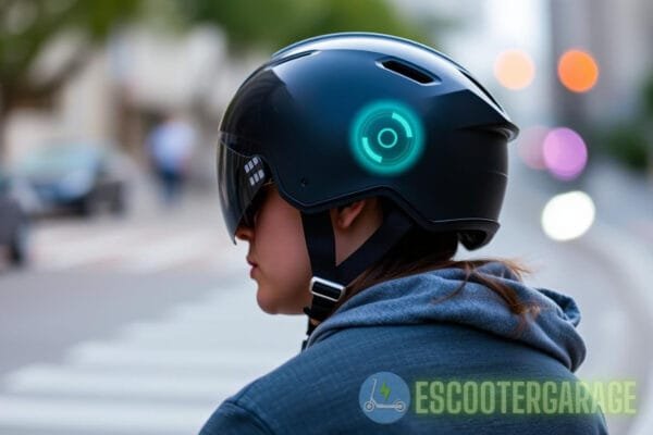 Smart helmet safety with eScooter tech